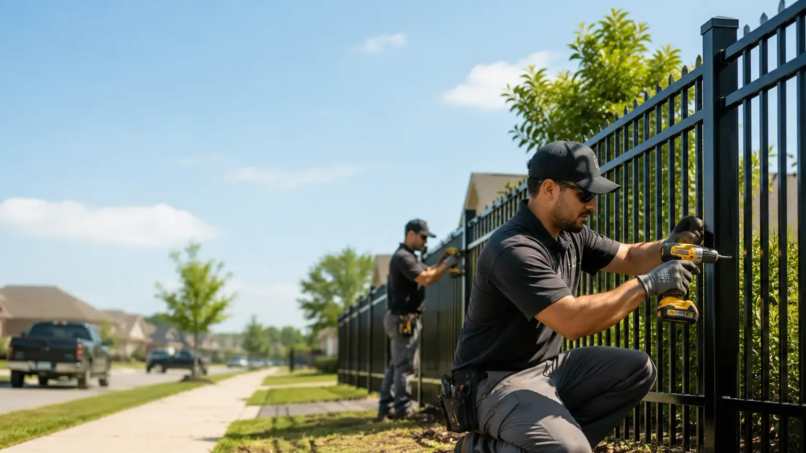 Metal Fence Installation in Dixon, KY